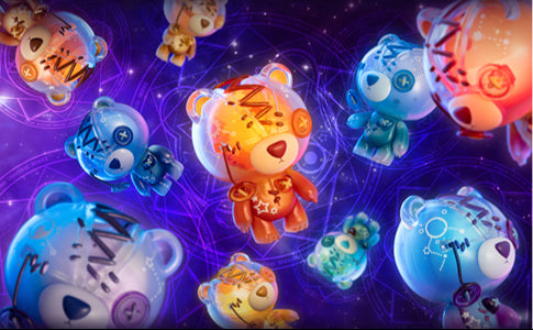 Raggedy Teddy Shining Universe Blind Box Series by Joybrain