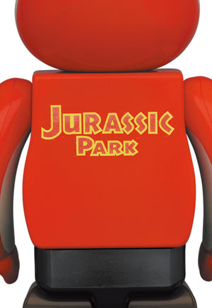 Jurassic Park 100% + 400% Bearbrick Set by Medicom Toy