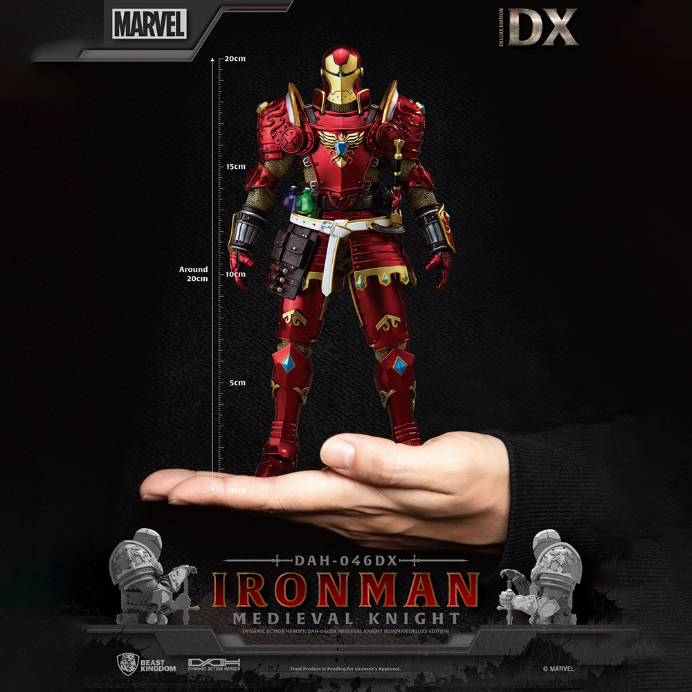 Medieval Knight Iron Man (Deluxe Version) DAH-046DX Dynamic Action Figure by Beast Kingdom