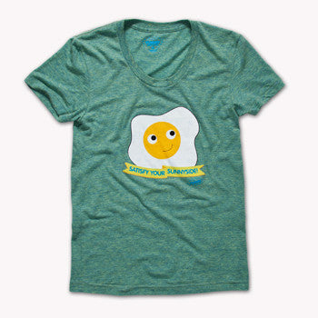 Sunny Side Crewneck Women's T-shirt by kidrobot - Mindzai  - 3