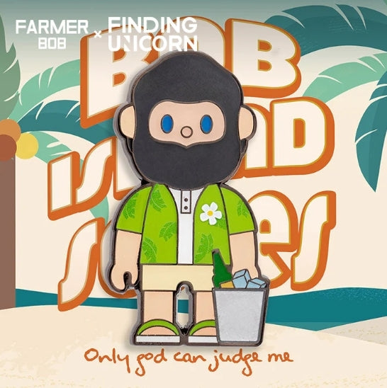 Farmer Bob Island Badge Blind Box Series by Finding Unicorn