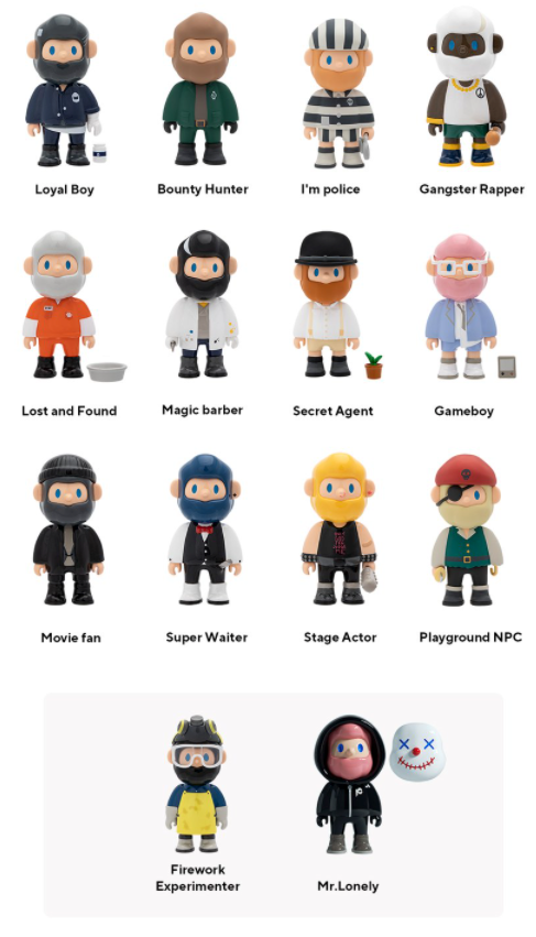 Farmer Bob Fact or Opinion 12体セット Farmer Bob Fact or Opinion Blind Box Series by Finding