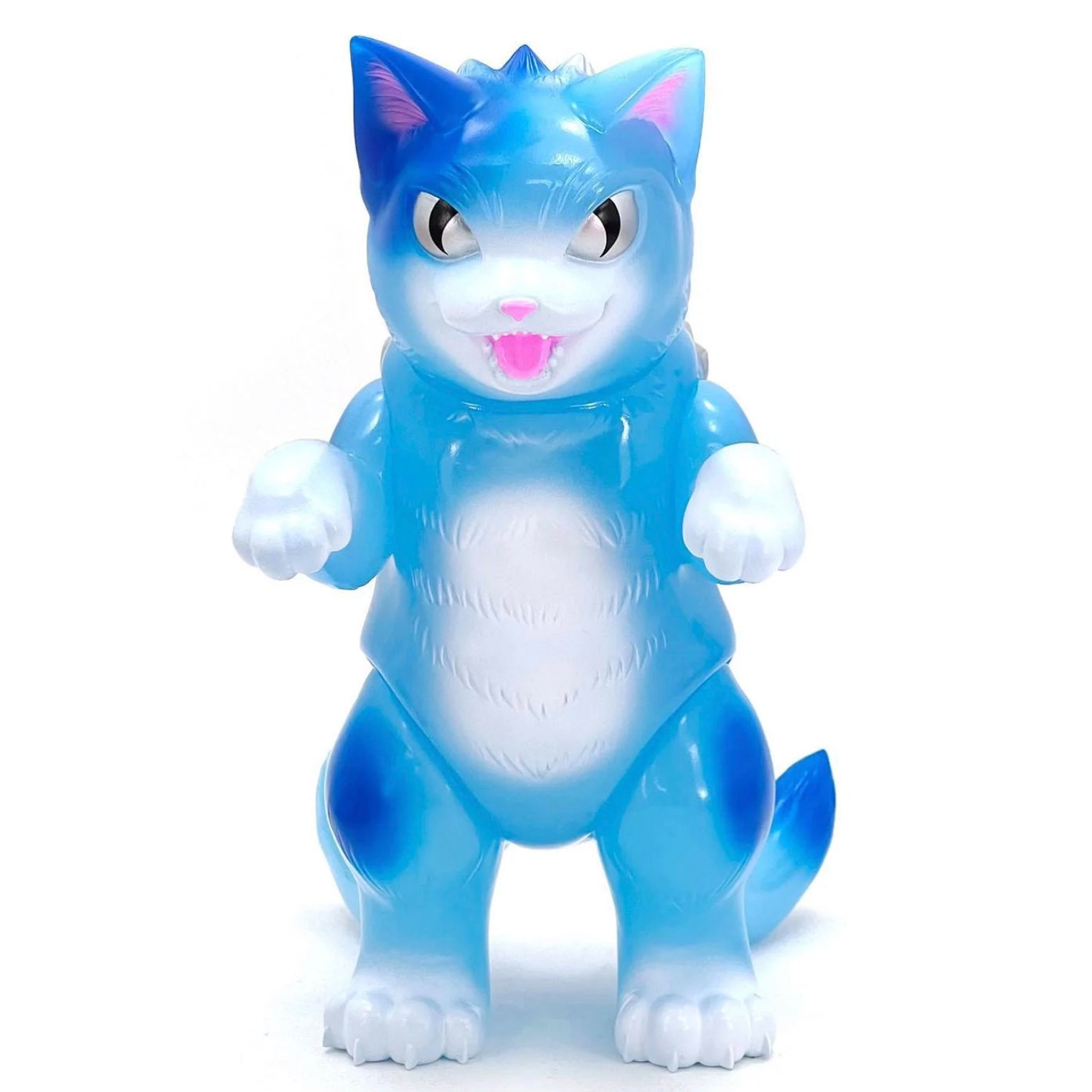 Daioh Negora Snow Ice Sofubi Art Toy by Konatsuya