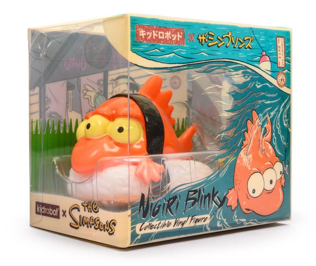Blinky the Fish Nigiri 3" Figure from Kidrobot x The Simpsons