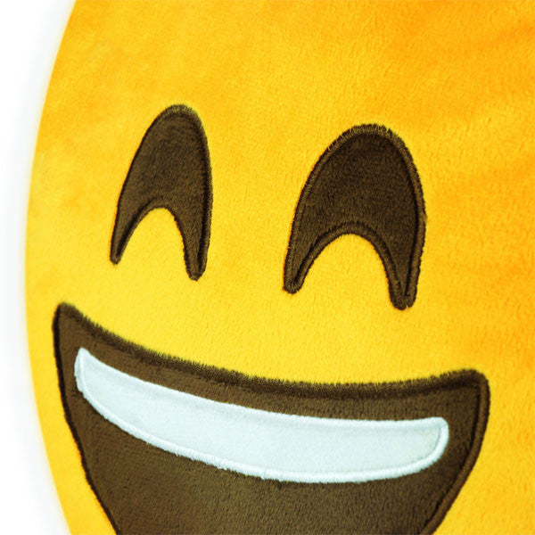 Smile Emoji Plush Pillow by Throwboy - Mindzai  - 3