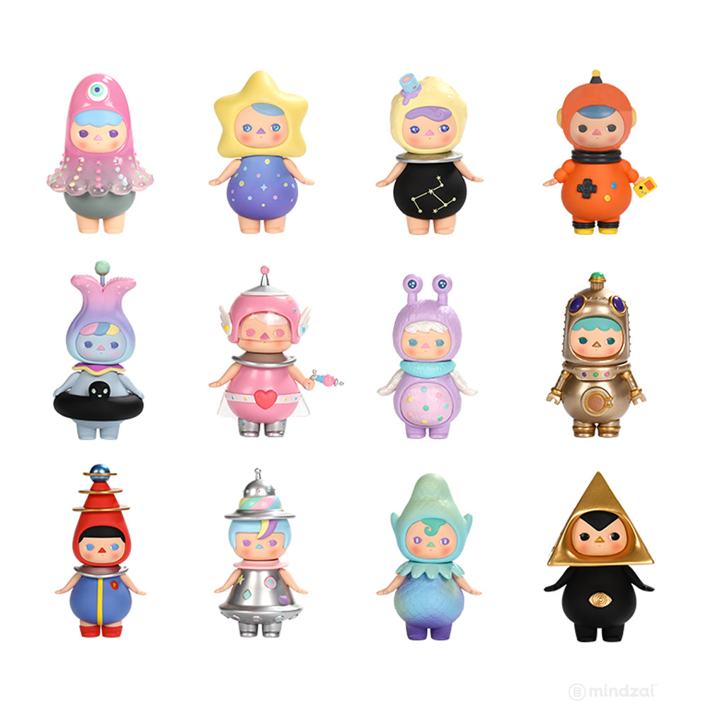 シークレット　POP MART pucky space babies Space Babies Blind Box Toy by Pucky x POP MART - Mindzai Toy