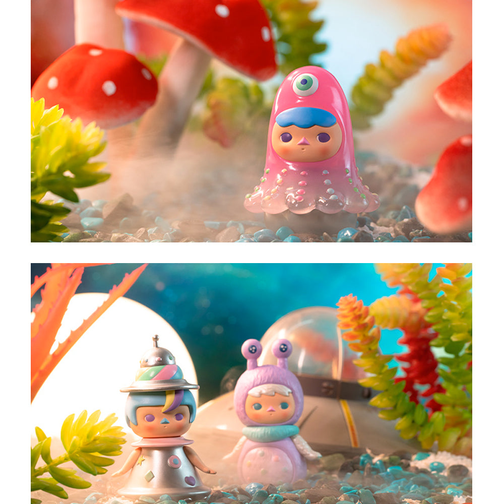 シークレット　POP MART pucky space babies Space Babies Blind Box Toy by Pucky x POP MART - Mindzai Toy