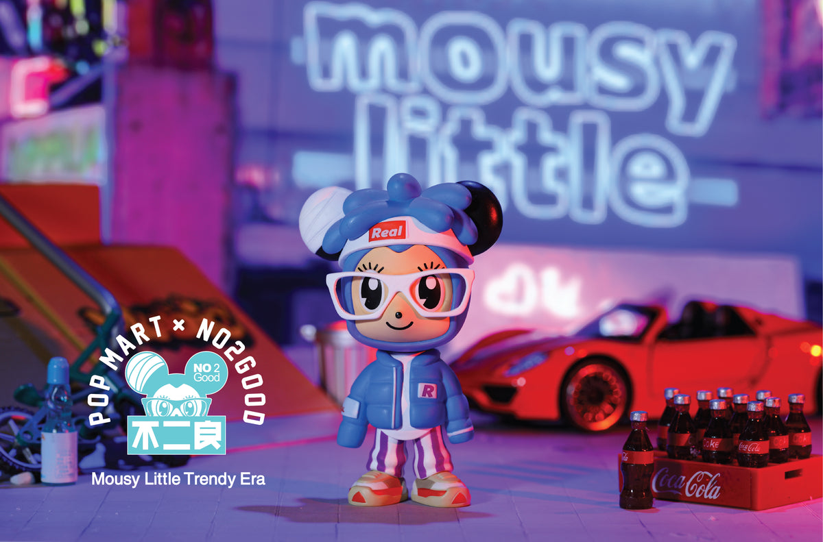 Mousy Little x Stay Real Trendy Era Blind Box Toy Series by No2Good x POP MART