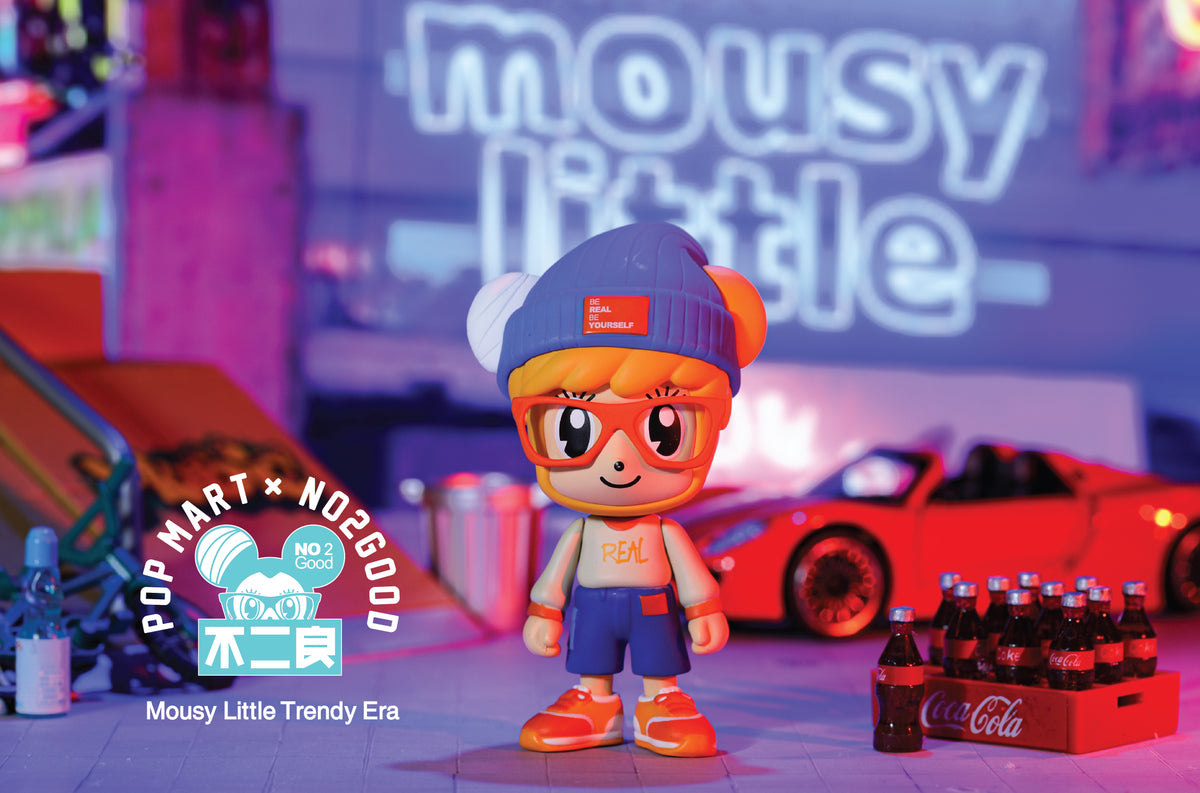 Mousy Little x Stay Real Trendy Era Blind Box Toy Series by No2Good x POP MART
