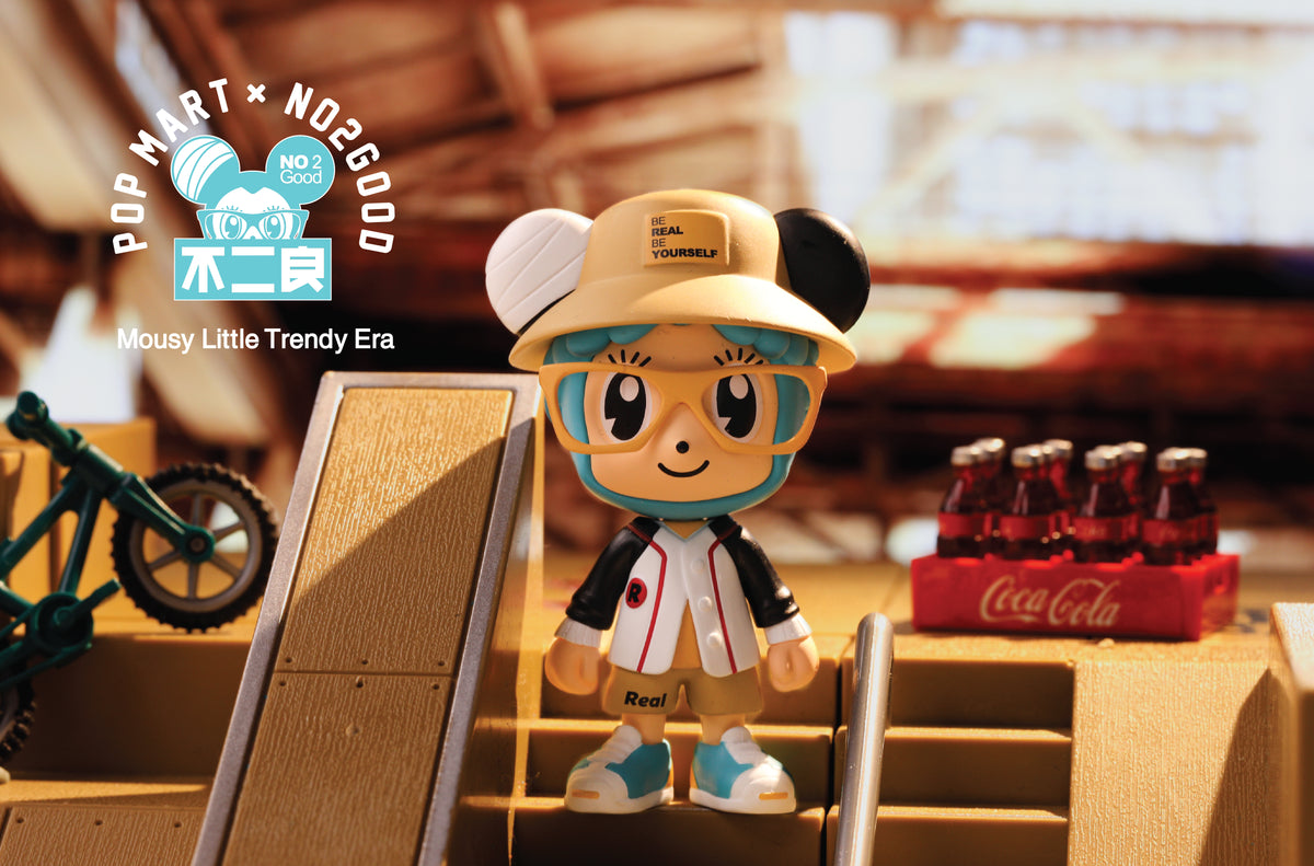 Mousy Little x Stay Real Trendy Era Blind Box Toy Series by No2Good x POP MART