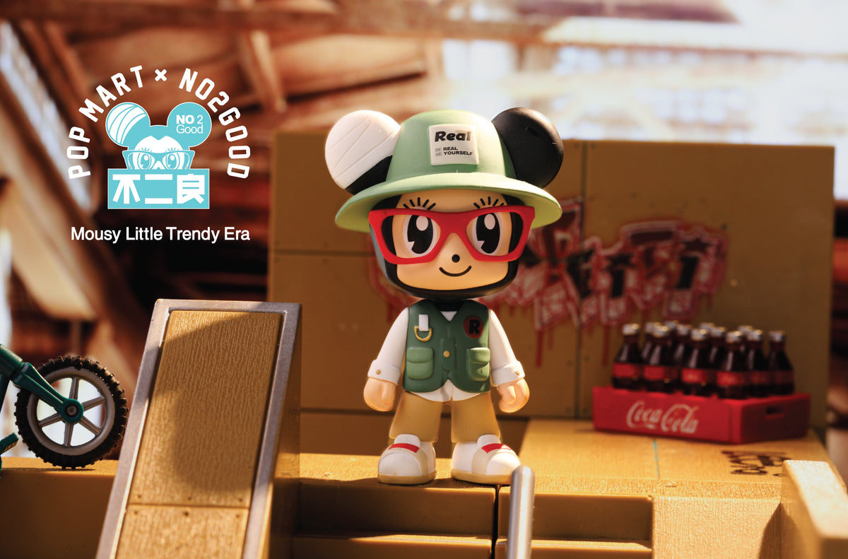 Mousy Little x Stay Real Trendy Era Blind Box Toy Series by No2Good x POP MART