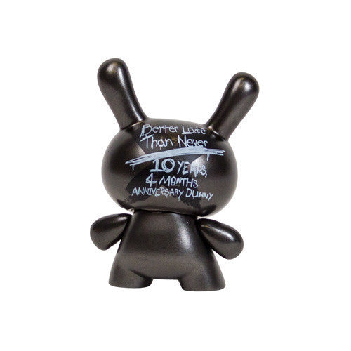 10th Anniversary 3" Dunny - Black - Mindzai  - 3