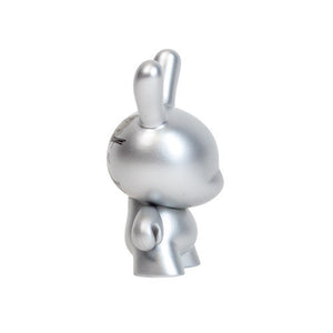 10th Anniversary 3" Dunny - Silver - Mindzai  - 5