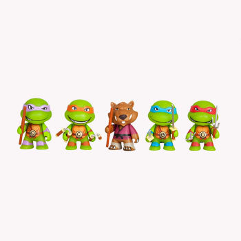 TMNT x Kidrobot Minifigures - Single Blindbox - Mindzai  - 1