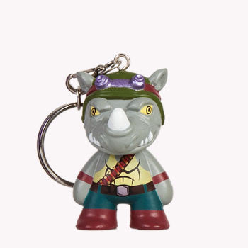 TMNT x Kidrobot Keychain - Rocksteady - Mindzai  - 1