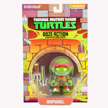 TMNT Ooze Action Glow In The Dark Raphael - Mindzai  - 2