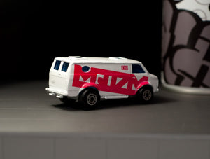 MQ Matchbox Graffiti Van - Mindzai  - 2