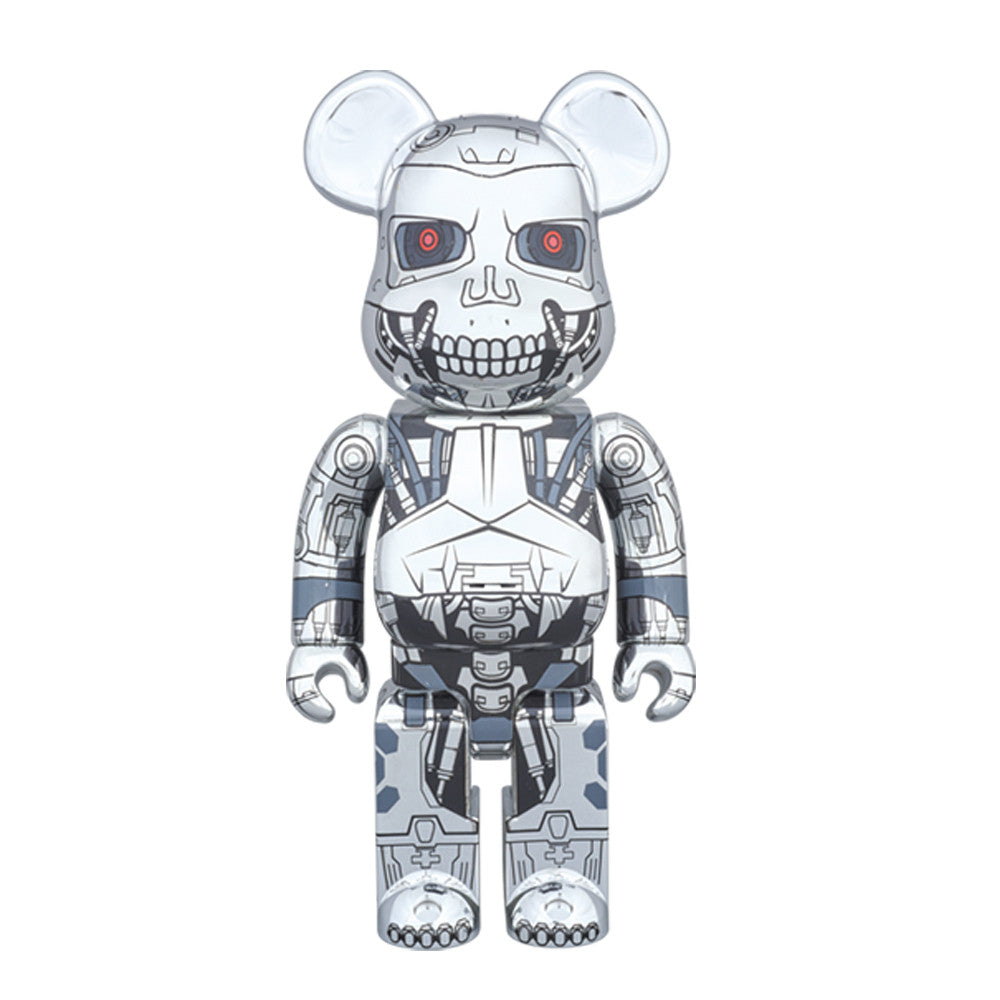 Terminator Genisys T-800 Chrome 400% Bearbrick - Mindzai  - 1