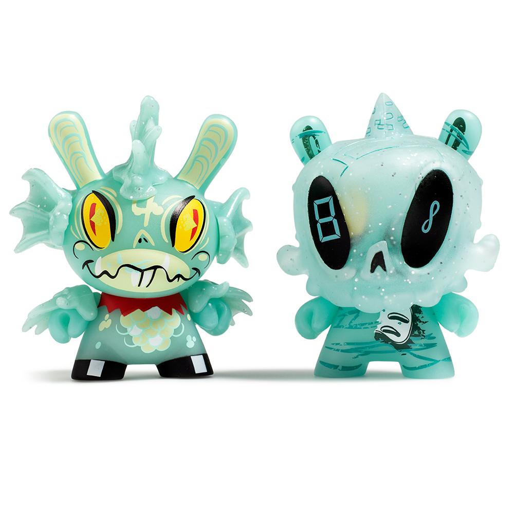 The 13 GID Dunny Blind Box Series by Brandt Peters x Kidrobot
