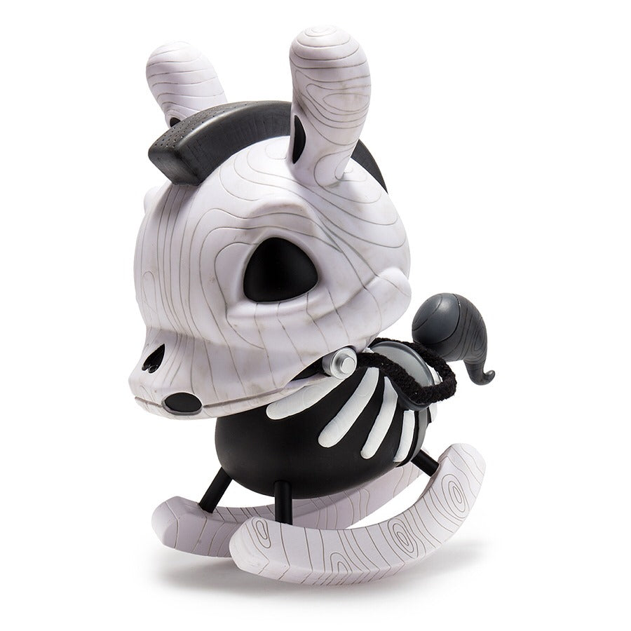 The Death of Innocence 8&quot; Rocking Horse Dunny Greyscale by Igor Ventura x Kidrobot