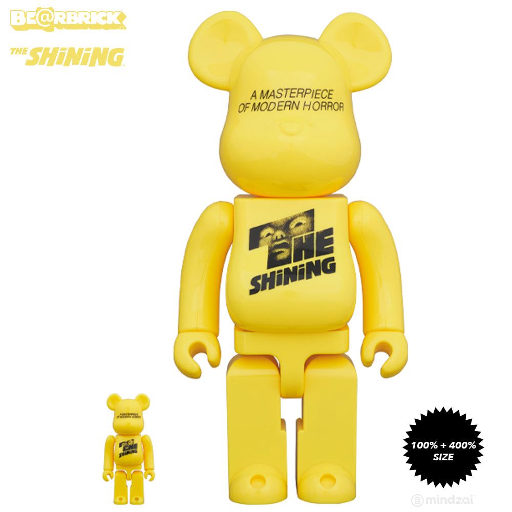 その他 The shining be@rbrick 400% 100% The Shining Movie Poster 100% + 400% Bearbrick by Medicom
