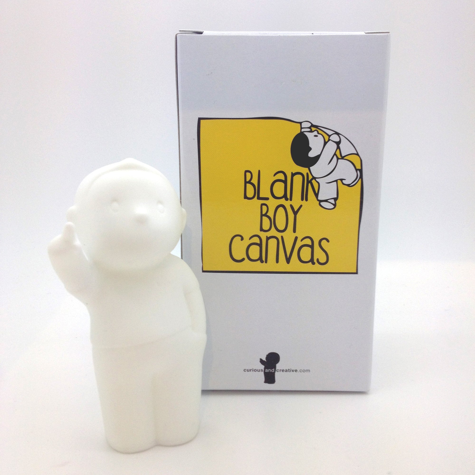 Tian Tian Blank Boy Canvas DIY Vinyl Toy - Mindzai  - 1