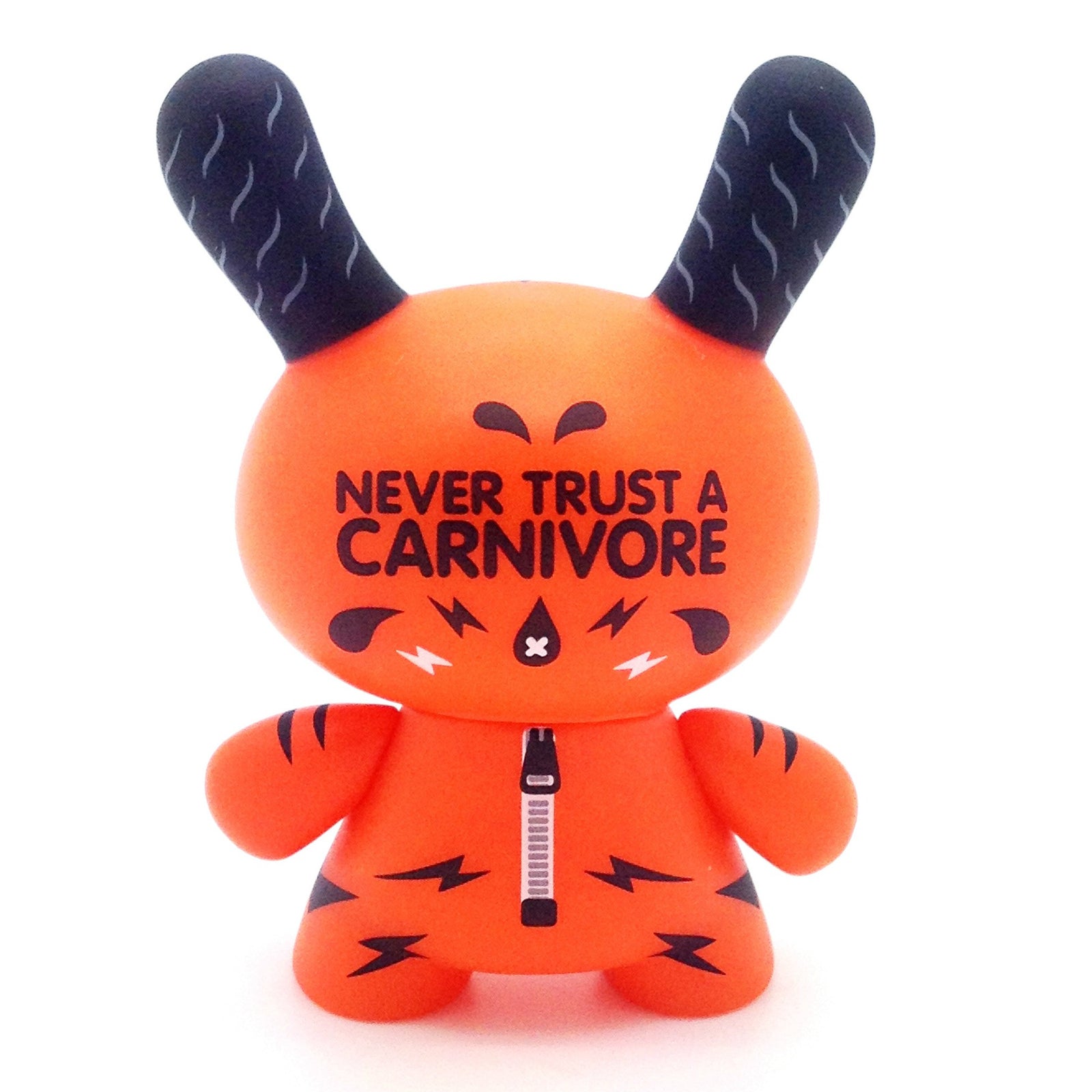 Dunny 2011 Series - Ken the Mysterious Tiger Dunny (Squink) - Mindzai  - 1