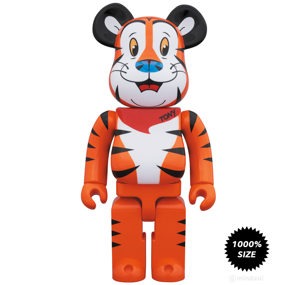 Tony The Tiger 1000% Bearbrick by Kelloggs x Medicom Toy