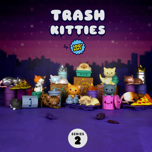 Trash Kitties Series 2 Blind Box by 100% Soft