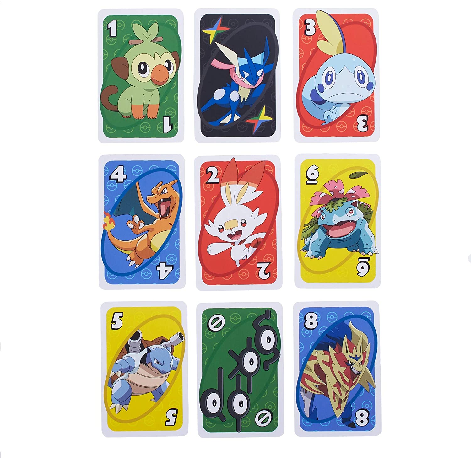 UNO x Pokemon Japan Version Card Game