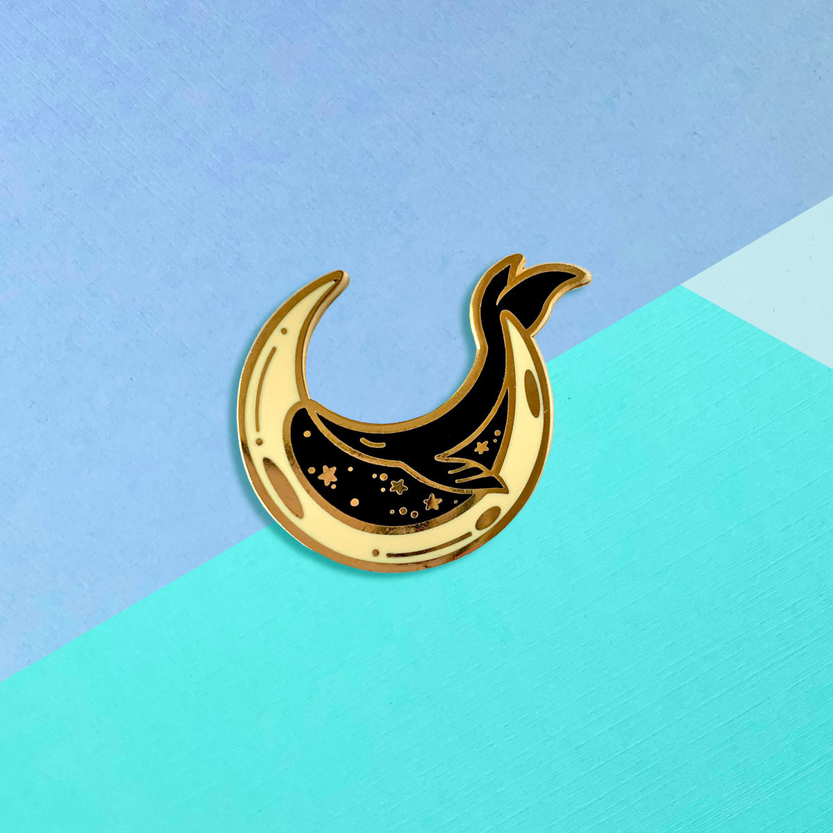 Starry Whale Enamel Pin by Shumi Collective