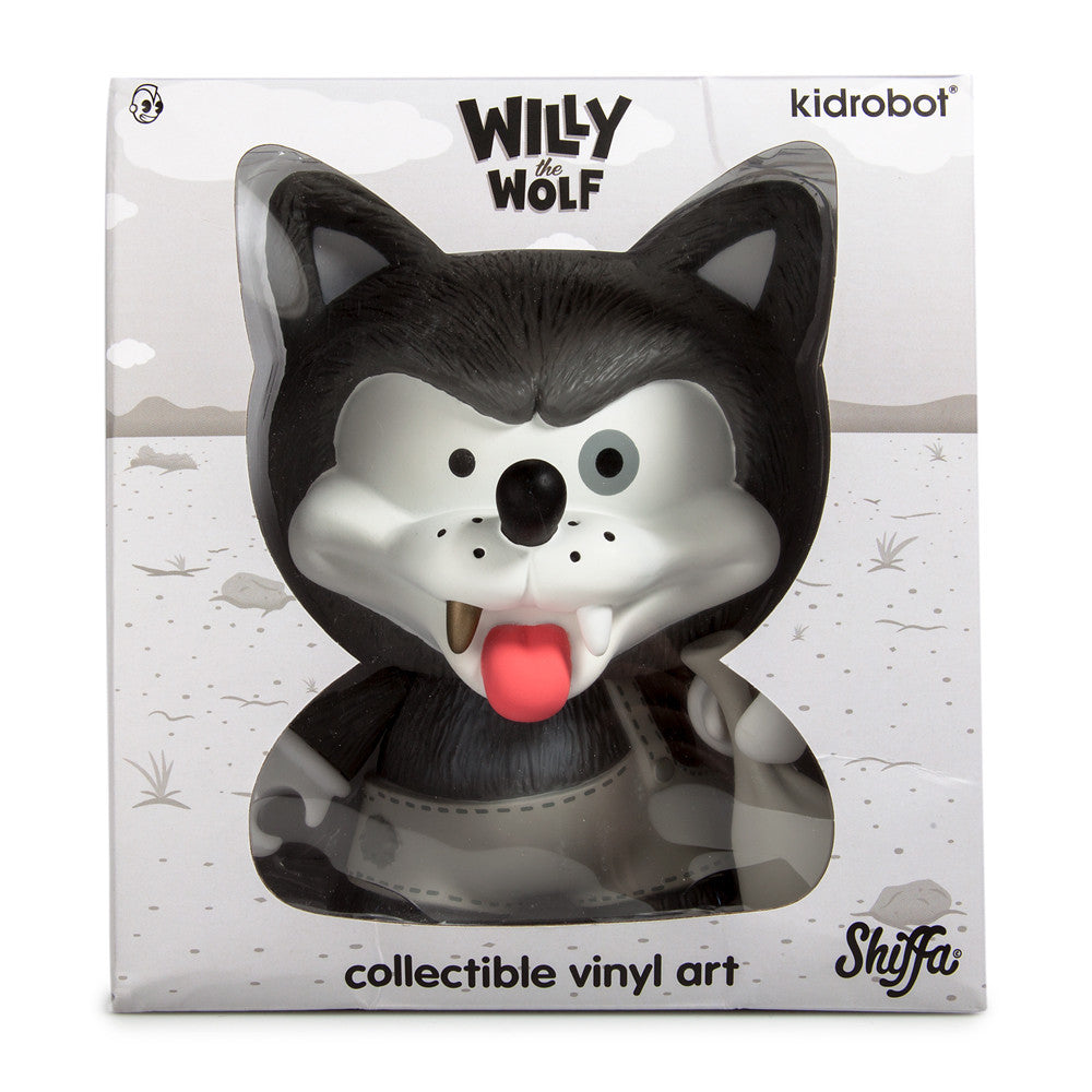Willy the Wolf Toy Figure by Shiffa x Kidrobot - Special Order - Mindzai  - 10