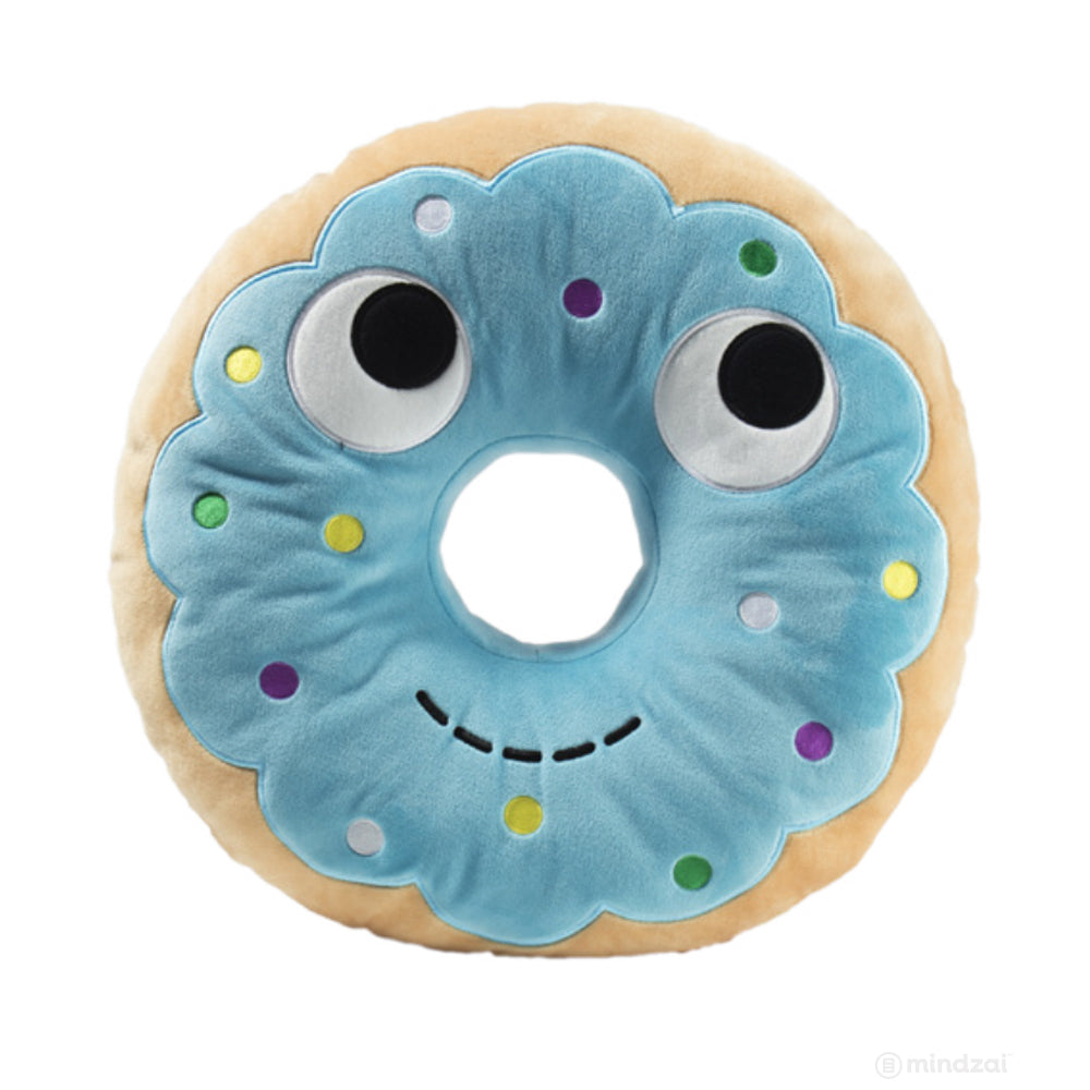 *Special Order* Yummy World Blue Donut 16-inch Plush Toy