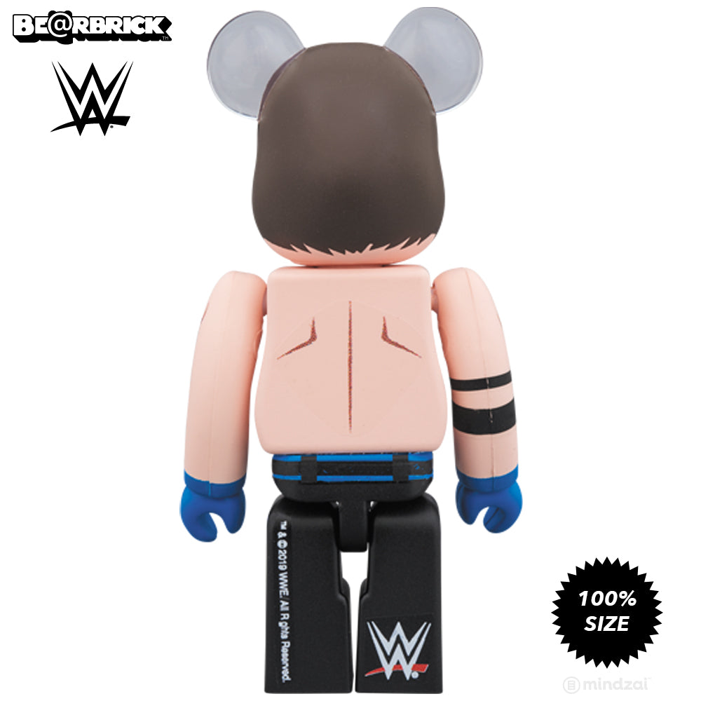 WWE AJ Styles The Last Man Standing 100% Bearbrick by Medicom Toy