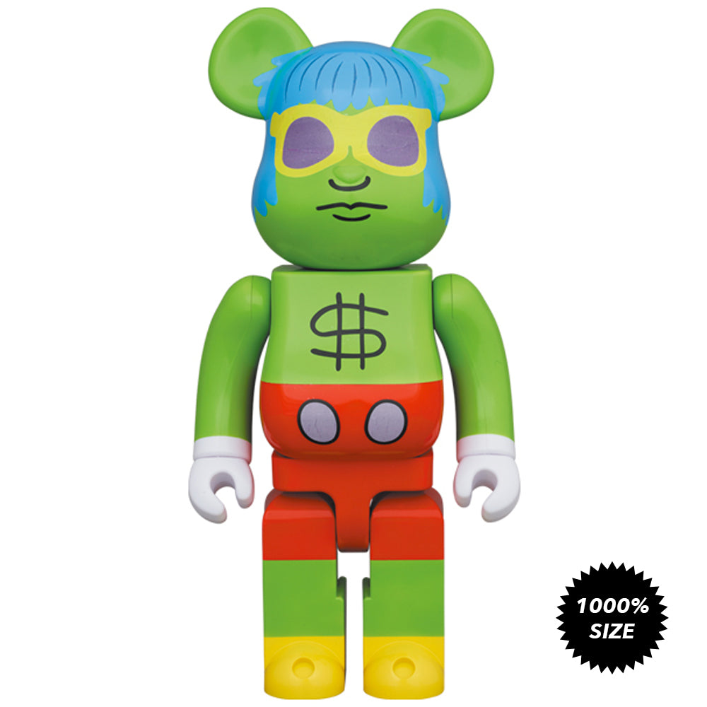Keith Haring: Andy Mouse 1000% Bearbrick by Medicom Toy