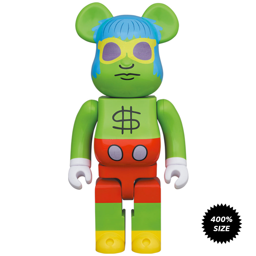 Keith Haring: Andy Mouse 400% Bearbrick by Medicom Toy