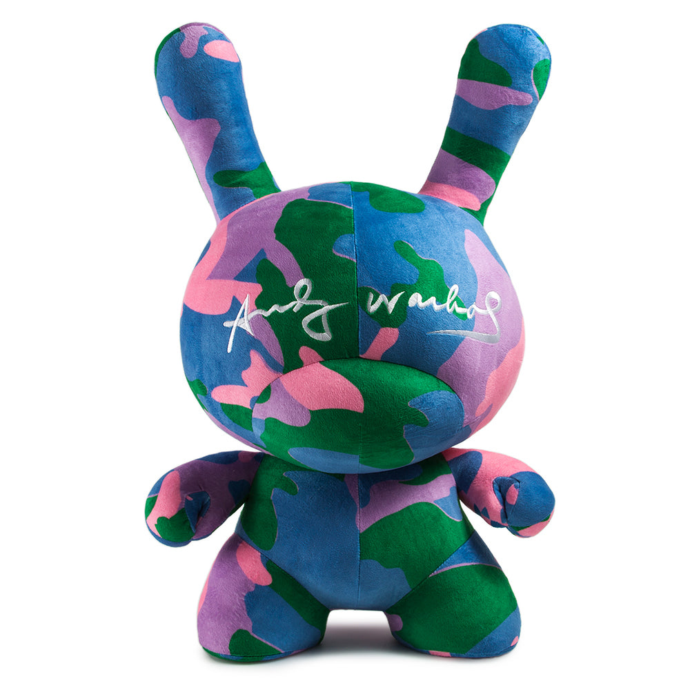 Andy Warhol 20&quot; Camo Plush Dunny by Kidrobot