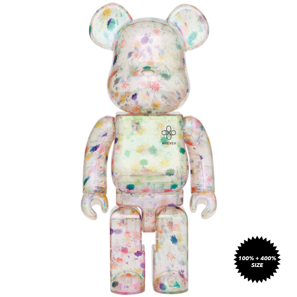 Anever 100% + 400% Bearbrick Set by Medicom Toy