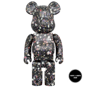 Anever Black 100% + 400% Bearbrick Set by Medicom Toy