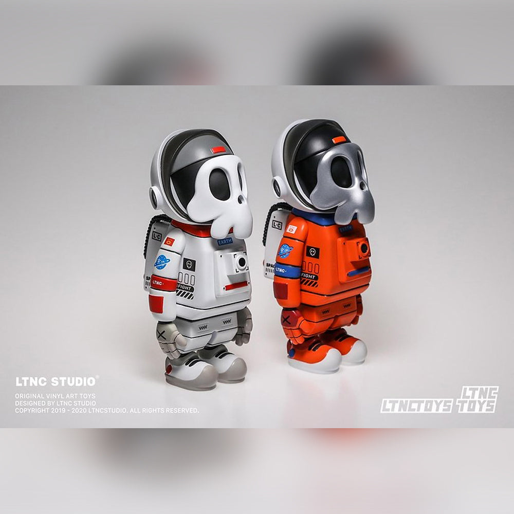 Astrodead Orange Art Toy Figure by LTNC Studio