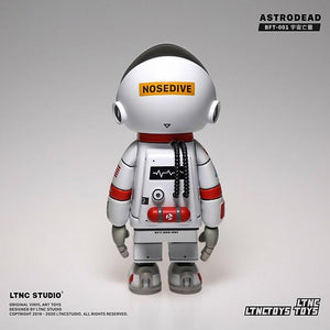 Astrodead White Art Toy Figure by LTNC Studio