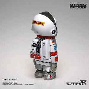 Astrodead White Art Toy Figure by LTNC Studio