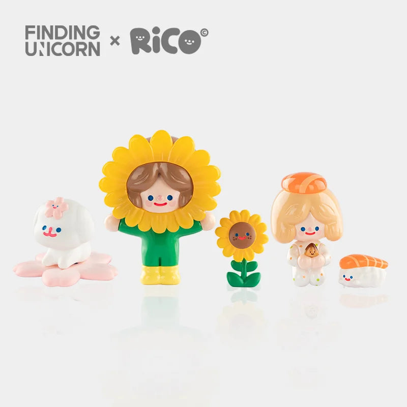 RiCO Happy Picnic Together Blind Box Series by Rico x Finding Unicorn