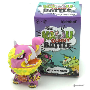 Kaiju Dunny Battle Series by Clutter x Kidrobot - Pink Baku Dunny (Candie Bolton) [Chase]