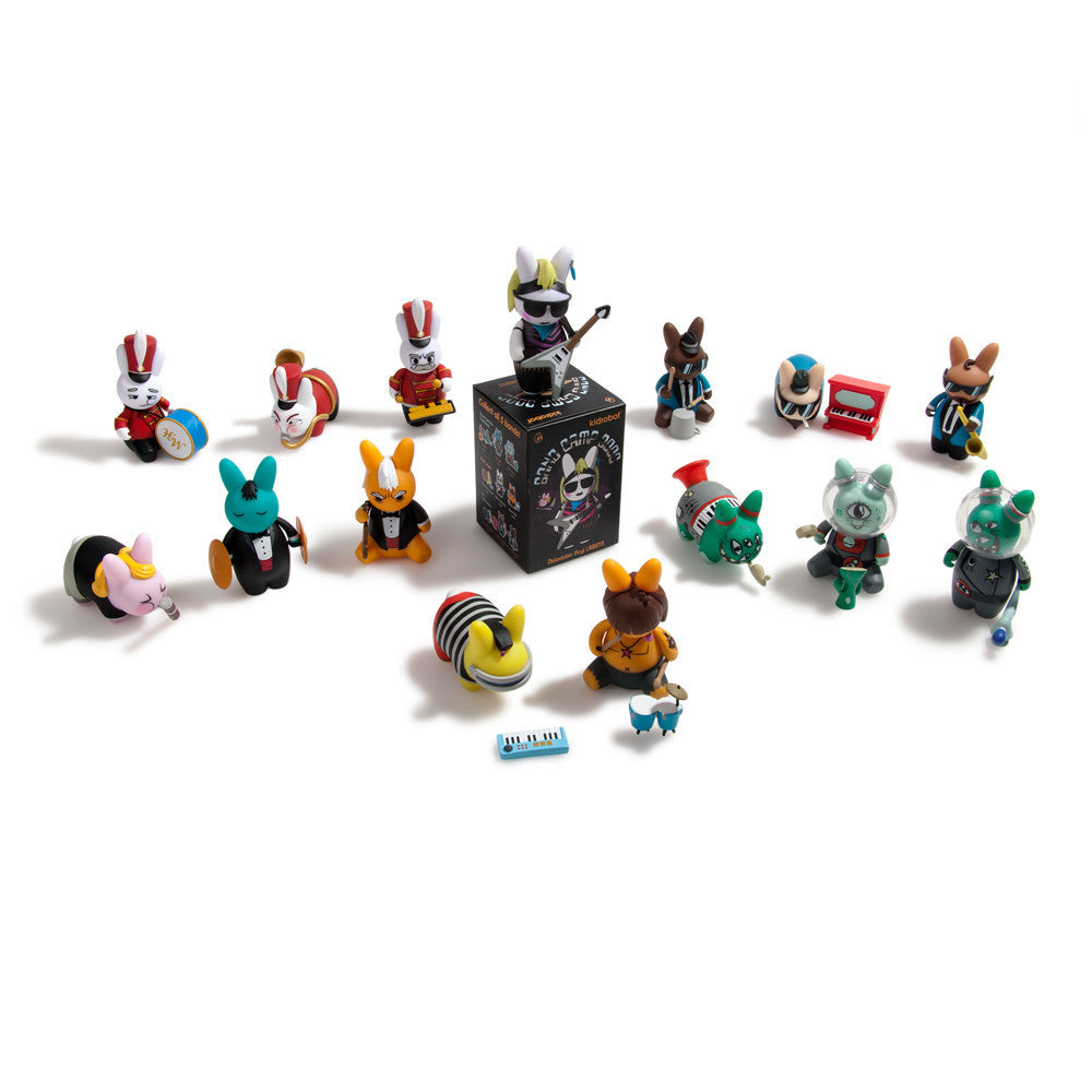 Labbit Band Camp 3000 Blind Box 2.5" Mini Series - Mindzai  - 2