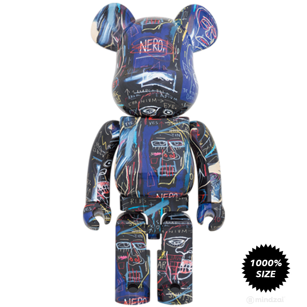 *Pre-order* Jean-Michel Basquiat #7 1000% Bearbrick by Medicom Toy