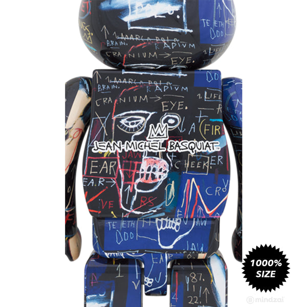 MEDICOM TOY - Bearbrick JEAN-MICHEL BASQUIAT #7 1000％ BE@RBRICK 1000% JEAN-MICHEL BASQUIAT #7 MEDICOM TOY