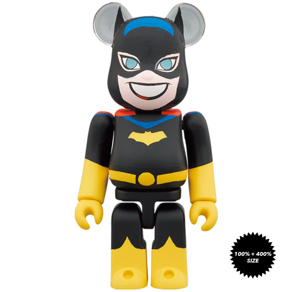 The New Batman Adventures Batgirl 100% + 400% Bearbrick Set by Medicom Toy
