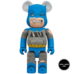 Batman (TDKR: The Dark Knight Triumphant Ver.) 100% + 400% Bearbrick Set by Medicom Toy