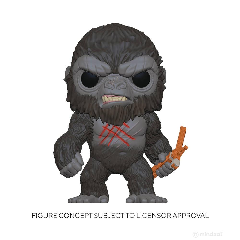 Godzilla vs Kong: Battle Scarred Kong POP Toy Figure by Funko